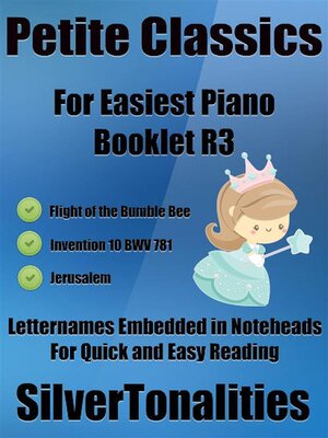 cover image of Petite Classics for Easiest Piano Booklet R3